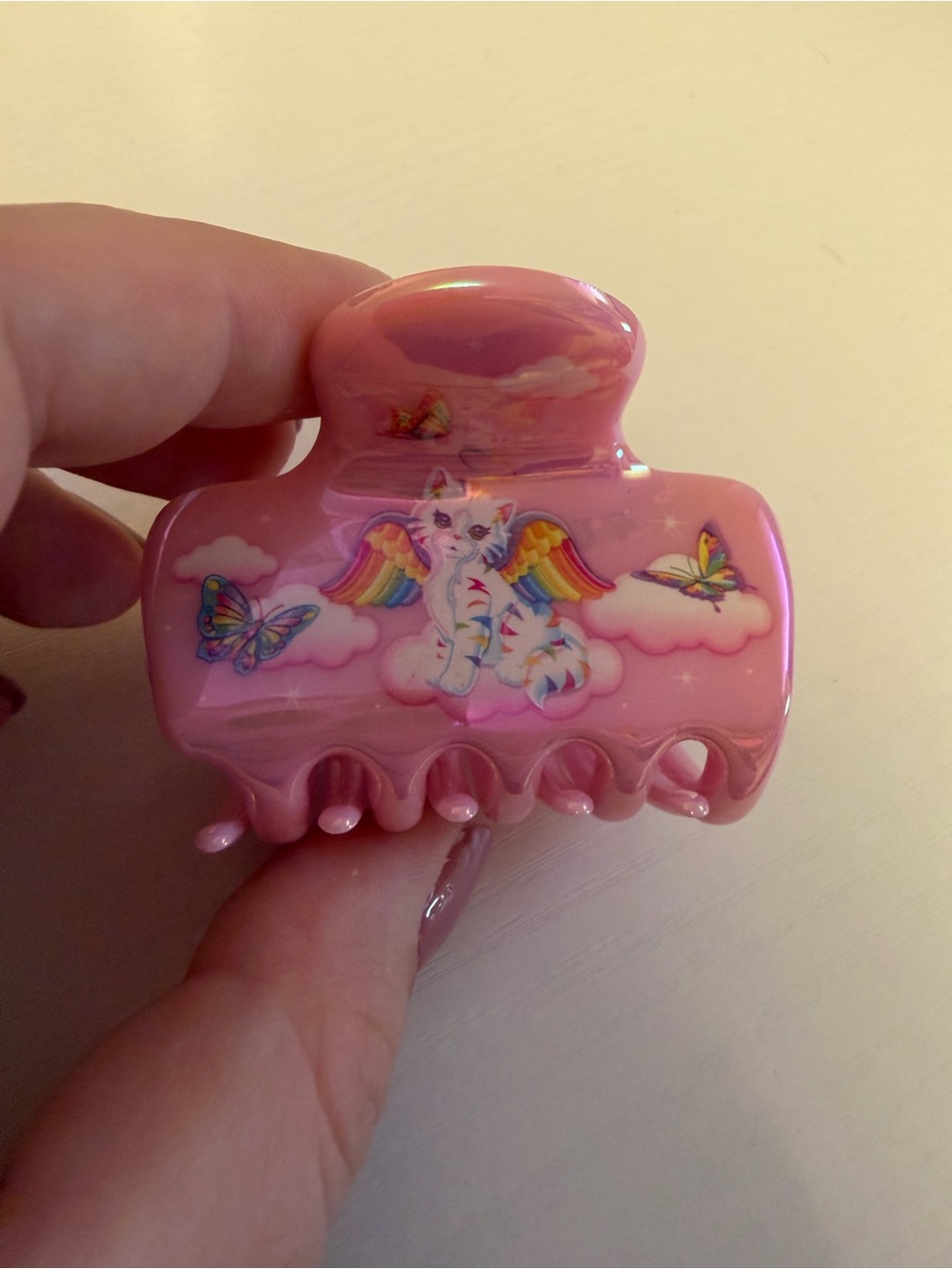Kitsch Lisa Frank Claw Clip